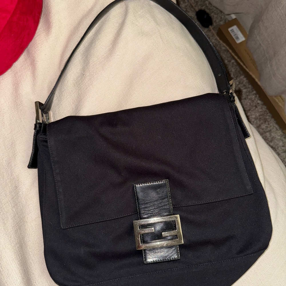 Black Fendi Neoprene bag